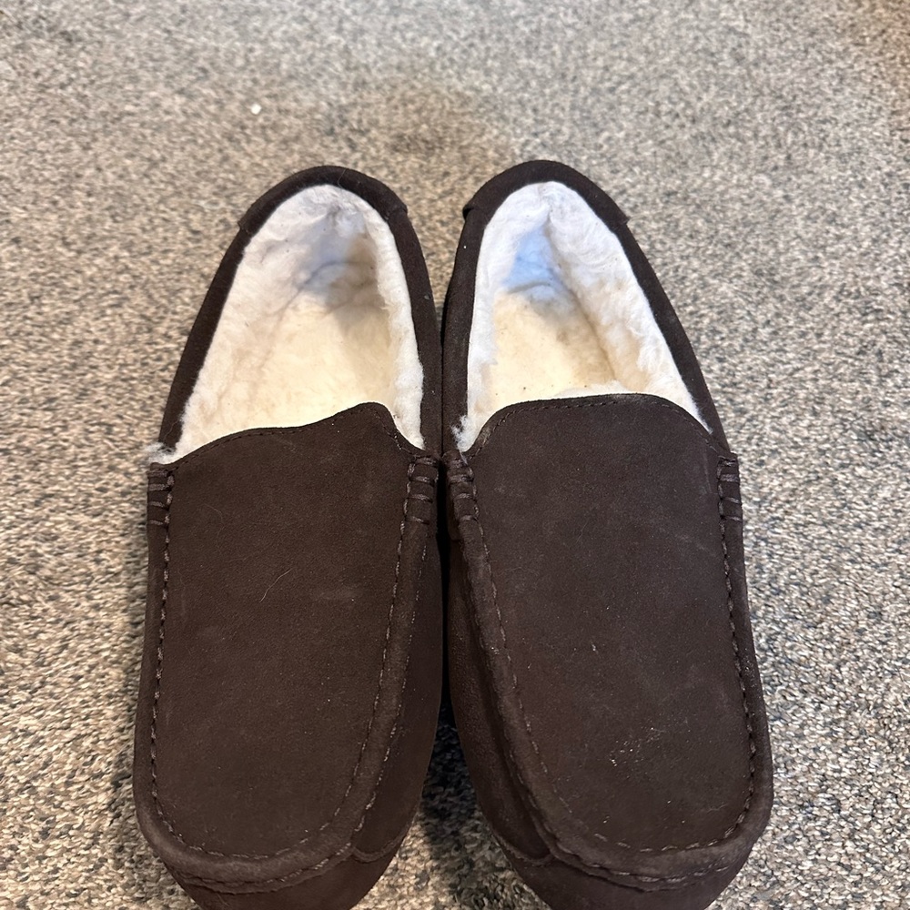 Koolaburra Dark Brown Suede Loafers